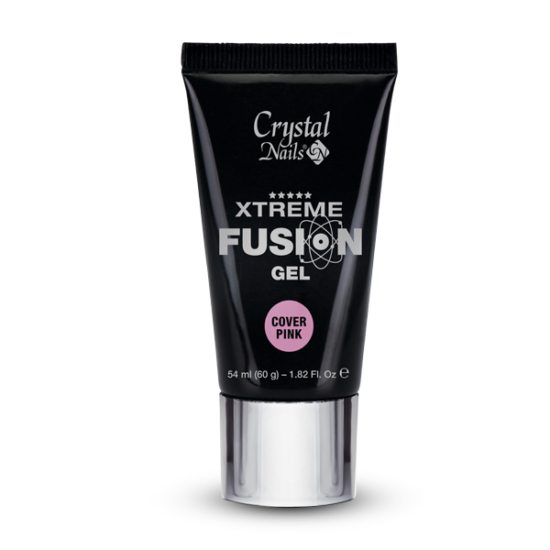 CRYSTAL NAILS XTREME FUSION ACRYLGEL COVER PINK - 60G 
